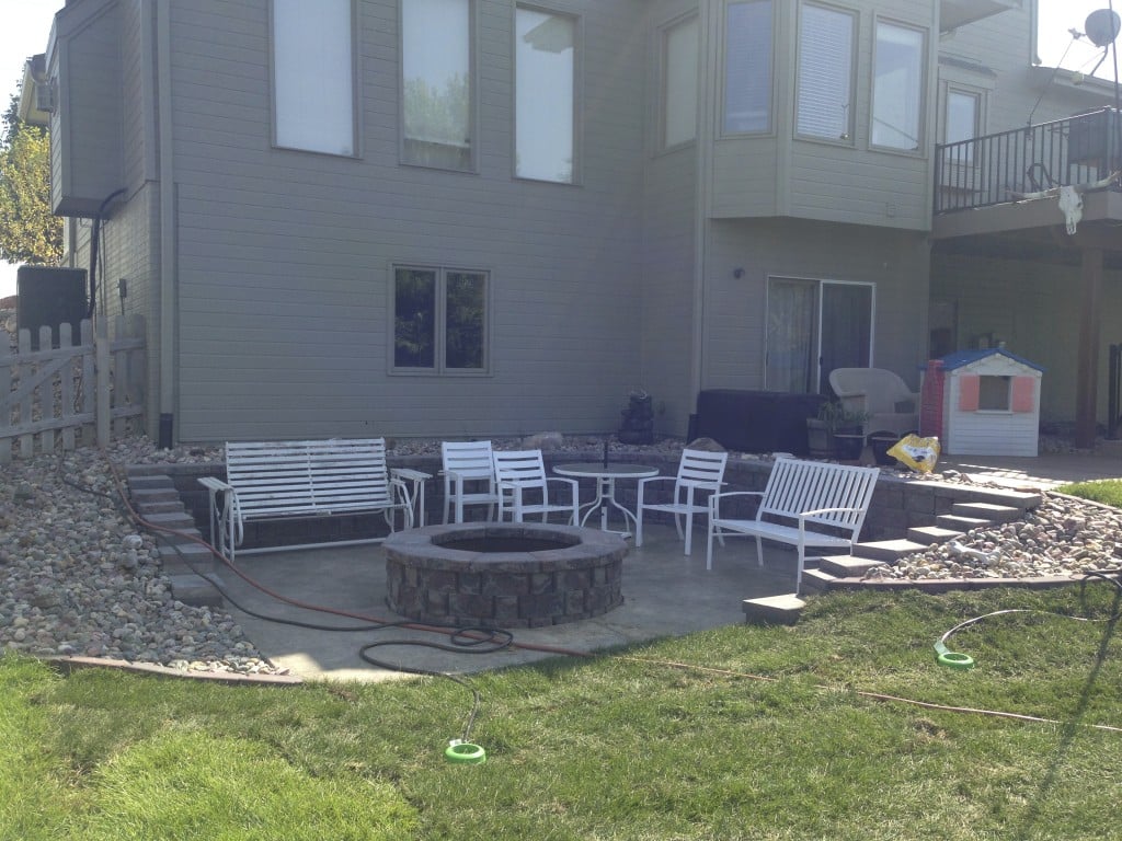 Fire Pit & Retaining Wall Gretna, NE