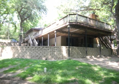 Large Retaining Wall Project