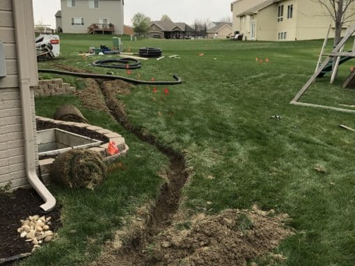Water Drainage System West Omaha